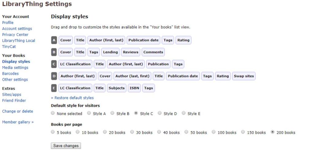 librarything book reviews