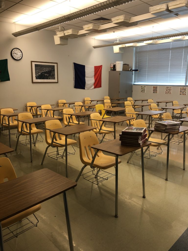 My classroom: chairs
