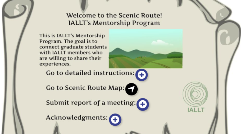 The Scenic Route Mentorship map