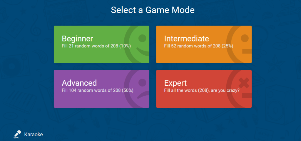 Picture 1 - Gaming Options: Beginner, Intermediate, Advanced, Expert