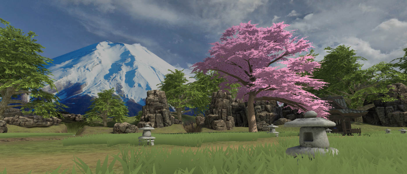 Picture 3 - Custom Environment for Japanese Language Class called “The Foothills of Mt.Fuji”