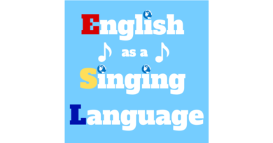 English as a Singing Language logo