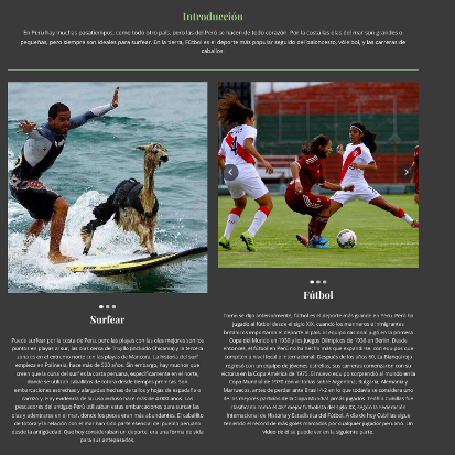 Picture 6 -  Student Blog Example on the Topic of “Forms of entertainment”